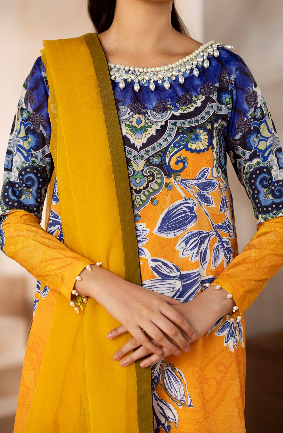 Maryum N Maria | Zeil Winter | RIYA - MS40099 -  Maryam N Maria Ladies Clothes -  Agha Fabrics