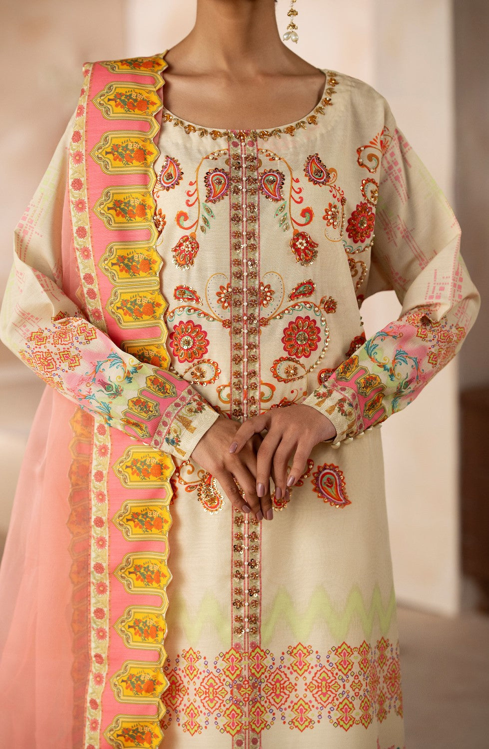 Maryum N Maria | Zeil Winter | ANIKA - MS40102 -  Maryam N Maria Ladies Clothes -  Agha Fabrics