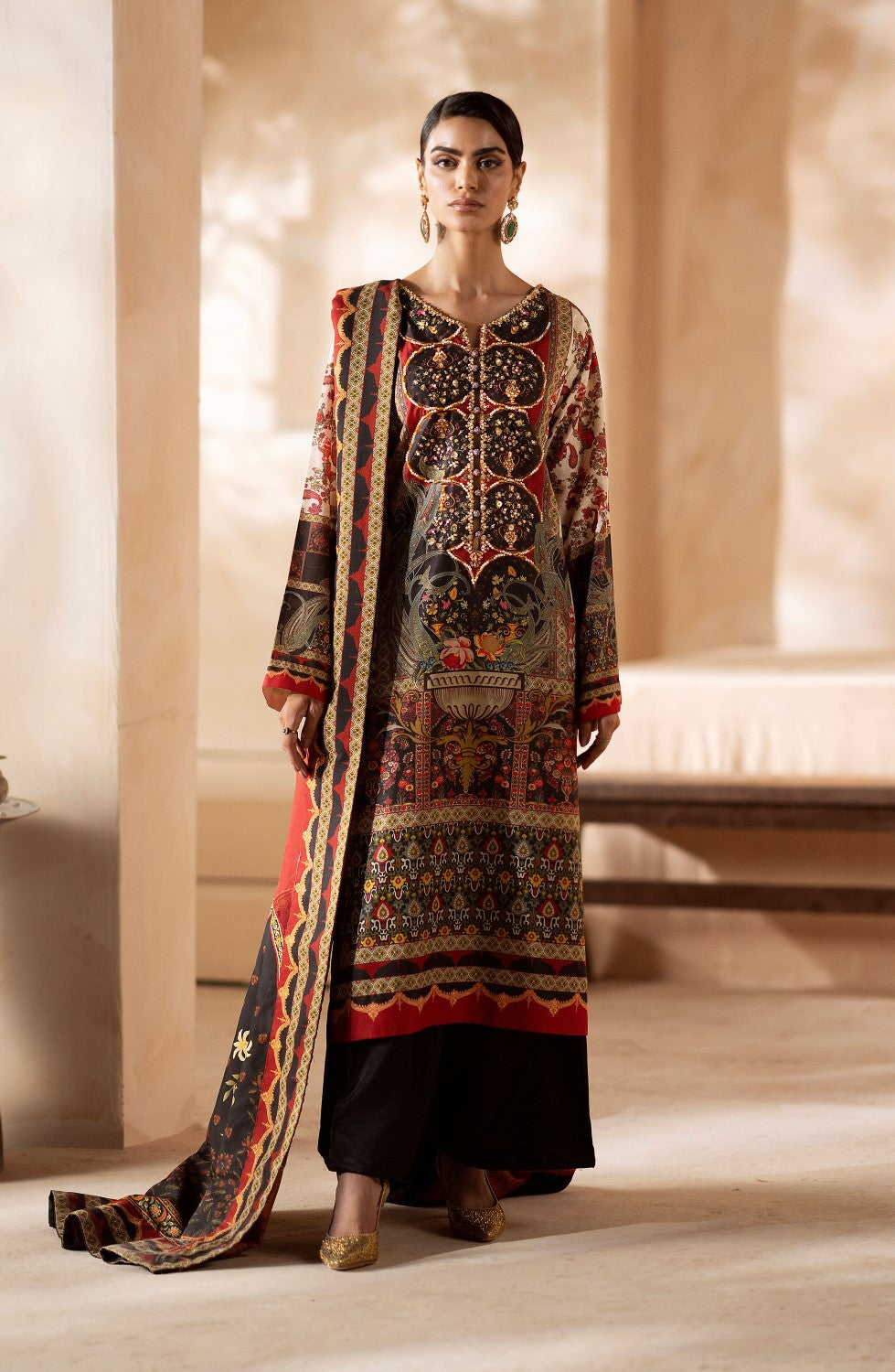 Maryum N Maria | Zeil Winter | SAMAIRA - MS40104 -  Maryam N Maria Ladies Clothes -  Agha Fabrics