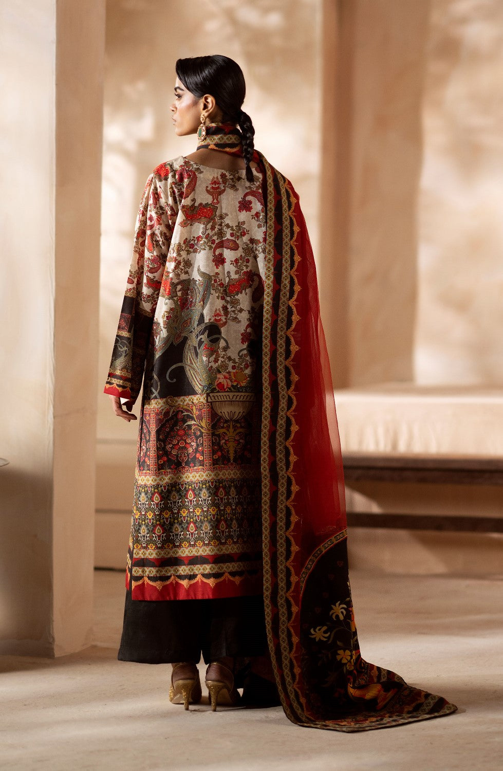Maryum N Maria | Zeil Winter | SAMAIRA - MS40104 -  Maryam N Maria Ladies Clothes -  Agha Fabrics