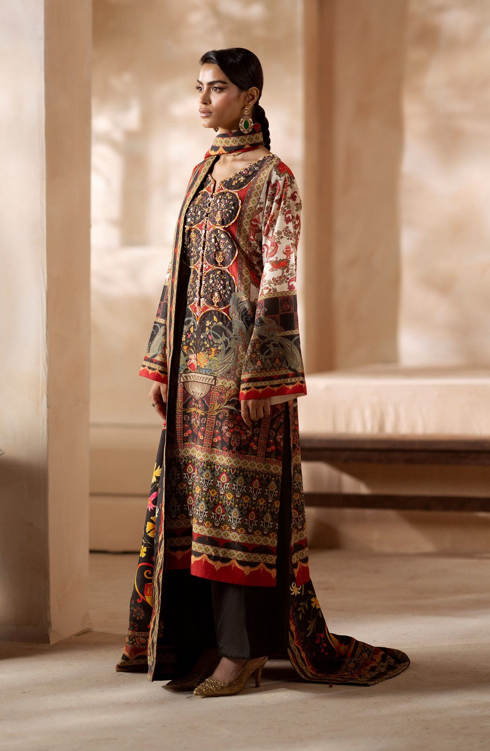 Maryum N Maria | Zeil Winter | SAMAIRA - MS40104 -  Maryam N Maria Ladies Clothes -  Agha Fabrics
