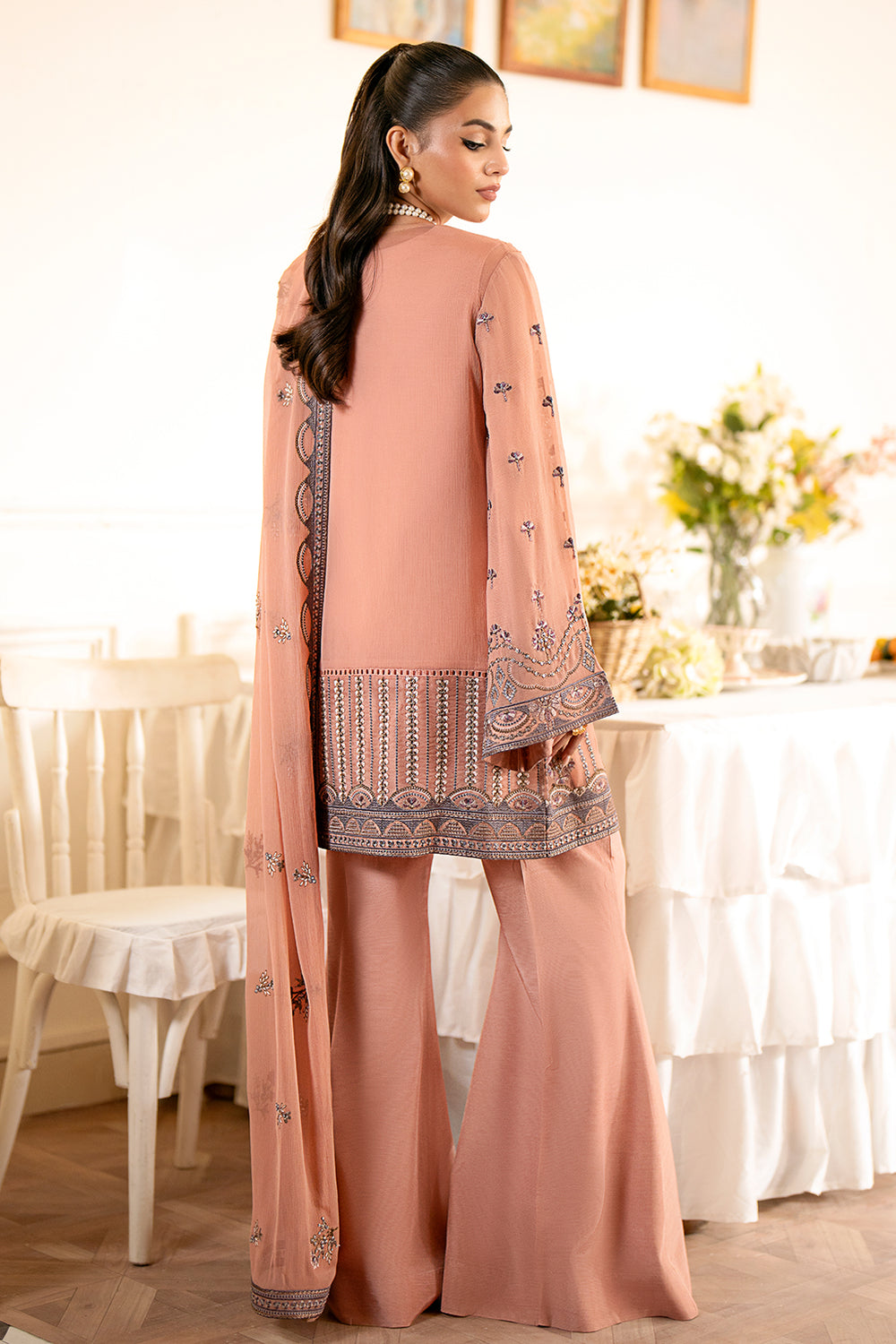 Flossie | Mehrbano by Kuch Khas | ALMA-B - Official Flossie - Agha Fabrics UK