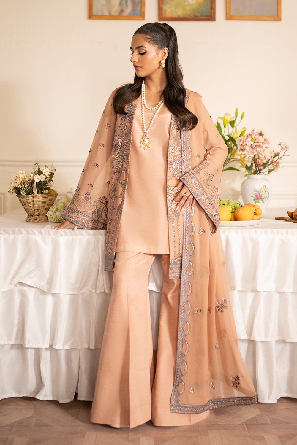 Flossie | Mehrbano by Kuch Khas | ALMA-B - Official Flossie - Agha Fabrics UK