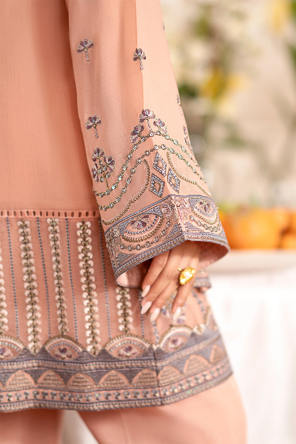 Flossie | Mehrbano by Kuch Khas | ALMA-B - Official Flossie - Agha Fabrics UK