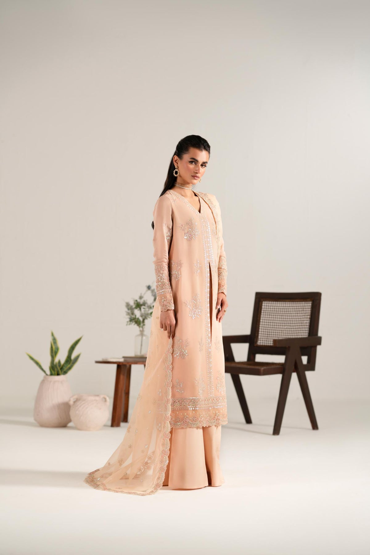 Akbar Aslam | Formal Pret | Zuhra - Official Akbar Aslam - Agha Fabrics UK