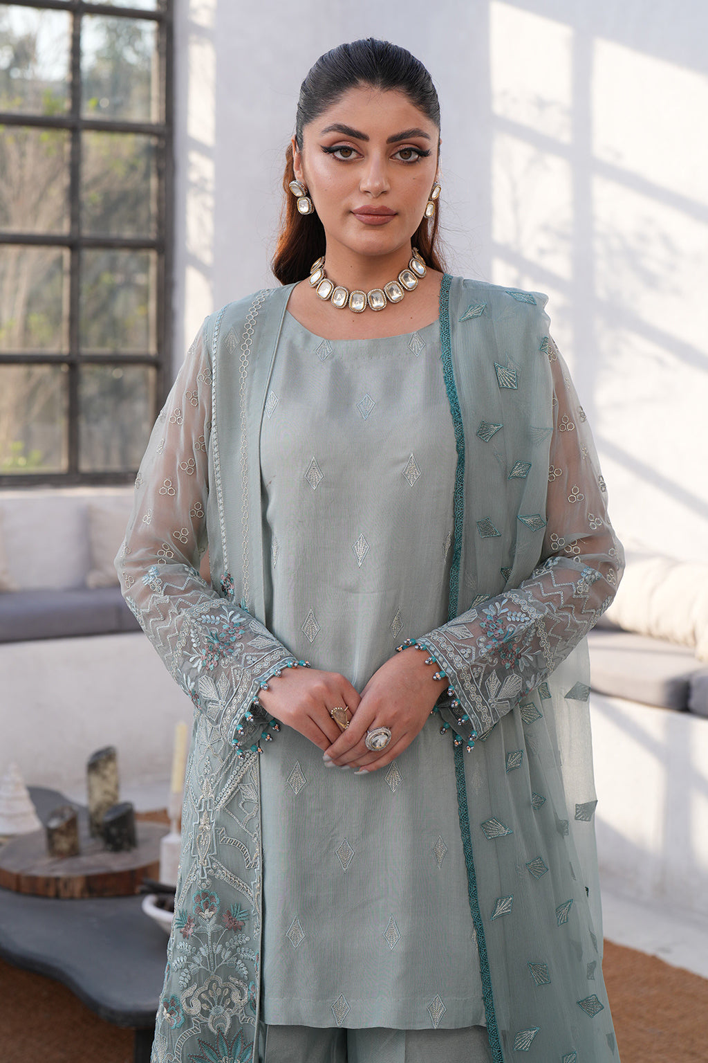 Flossie | Kuch Khas Formals | IZARA (B) - Official Flossie - Agha Fabrics UK