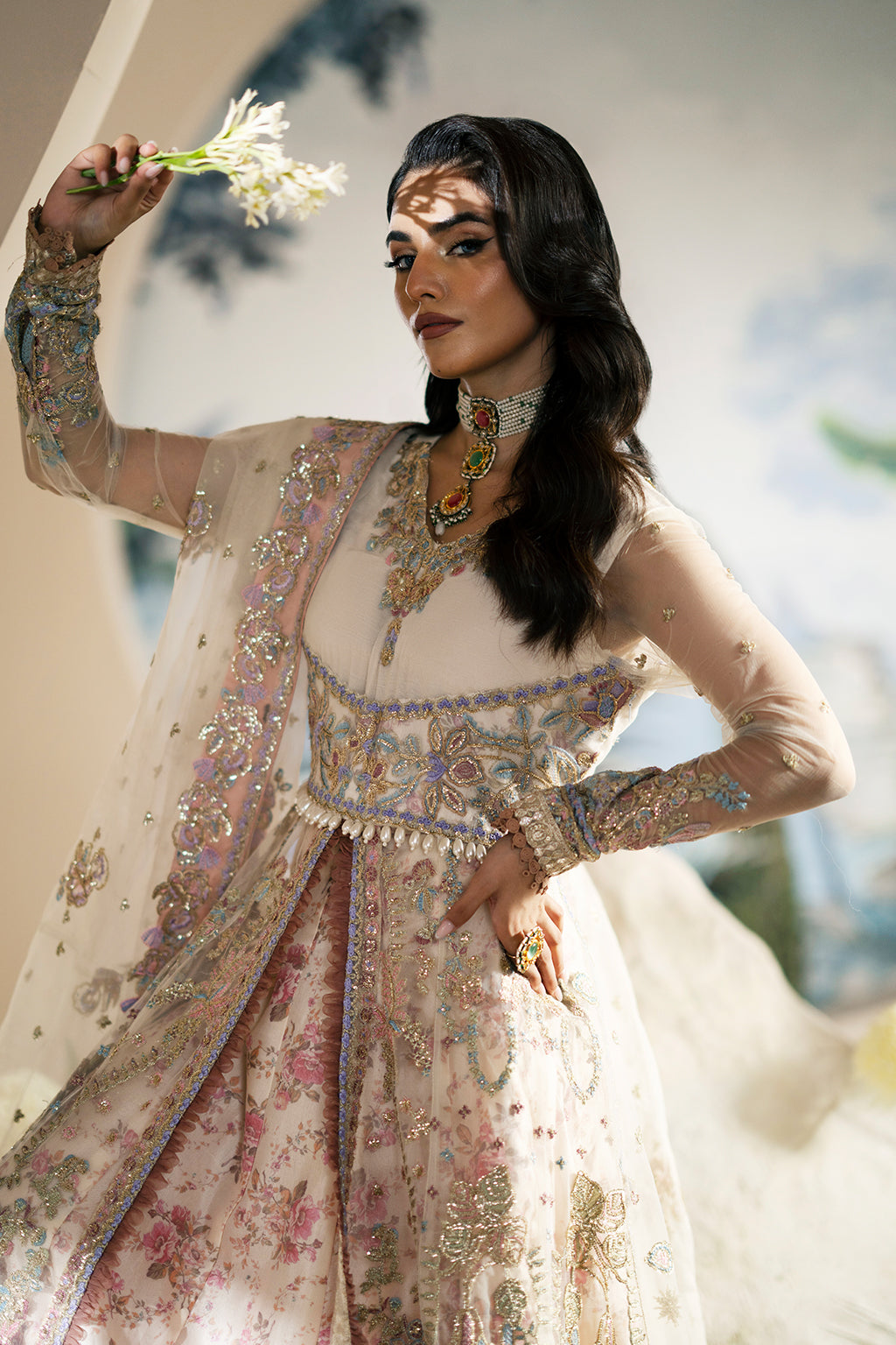 AJR Couture | Festive Formals 24 | Amaryllis - Official AJR Couture - Agha Fabrics UK