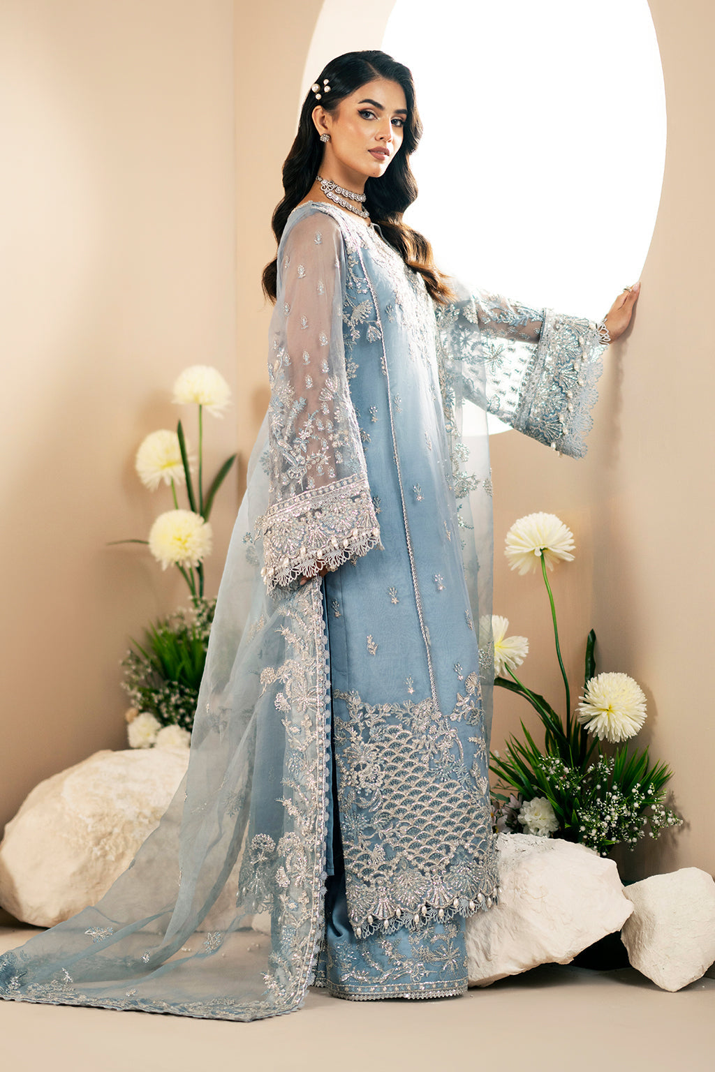 AJR Couture | Festive Formals 24 | Lotus - Official AJR Couture - Agha Fabrics UK