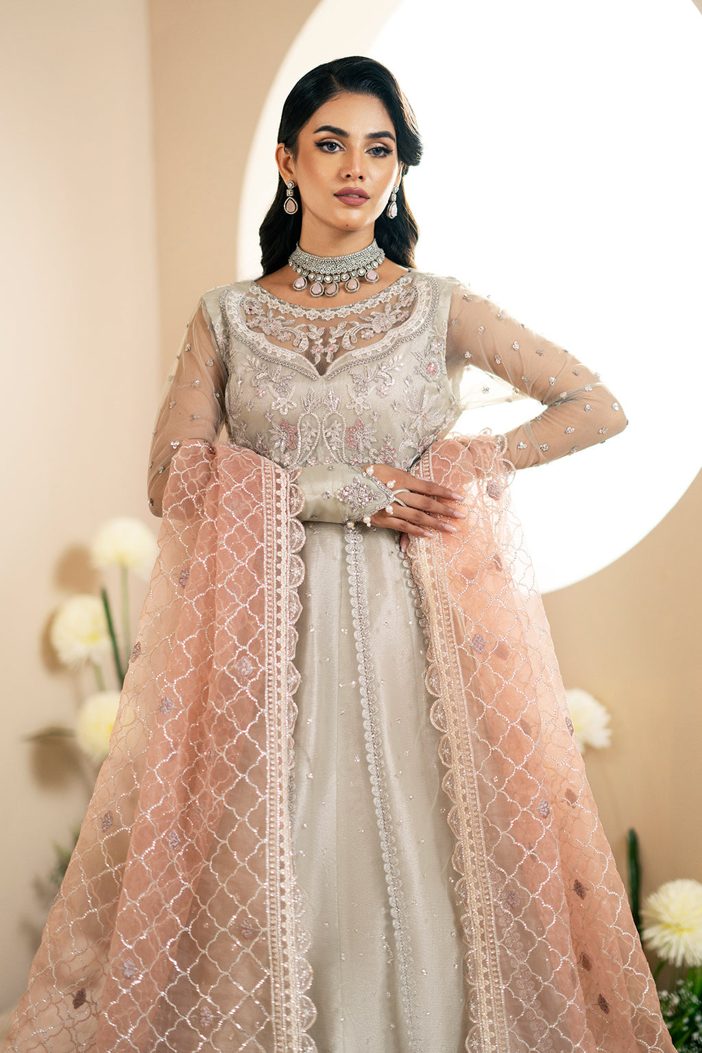 AJR Couture | Festive Formals 24 | Magnolia - Official AJR Couture - Agha Fabrics UK
