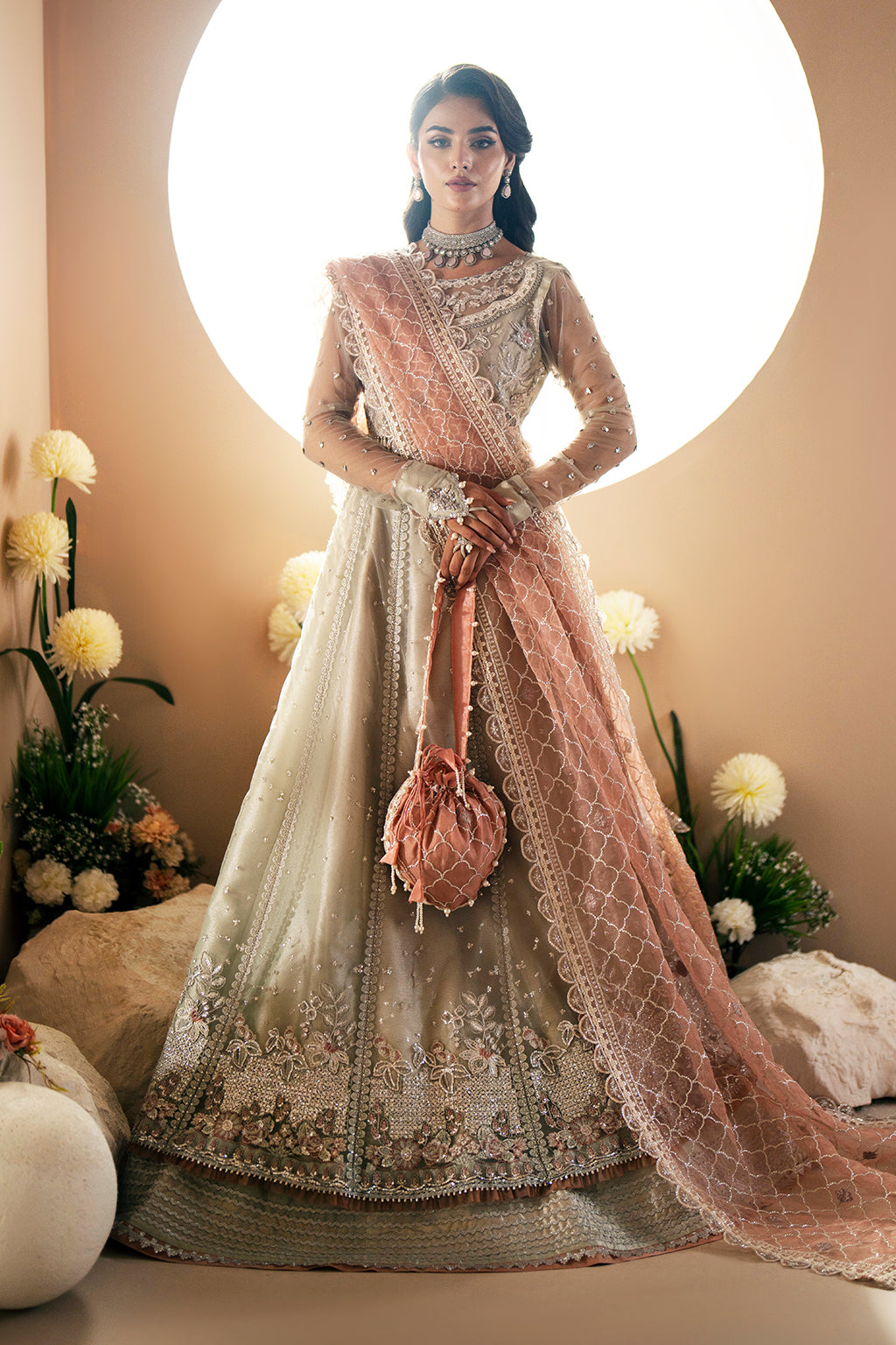AJR Couture | Festive Formals 24 | Magnolia - Official AJR Couture - Agha Fabrics UK