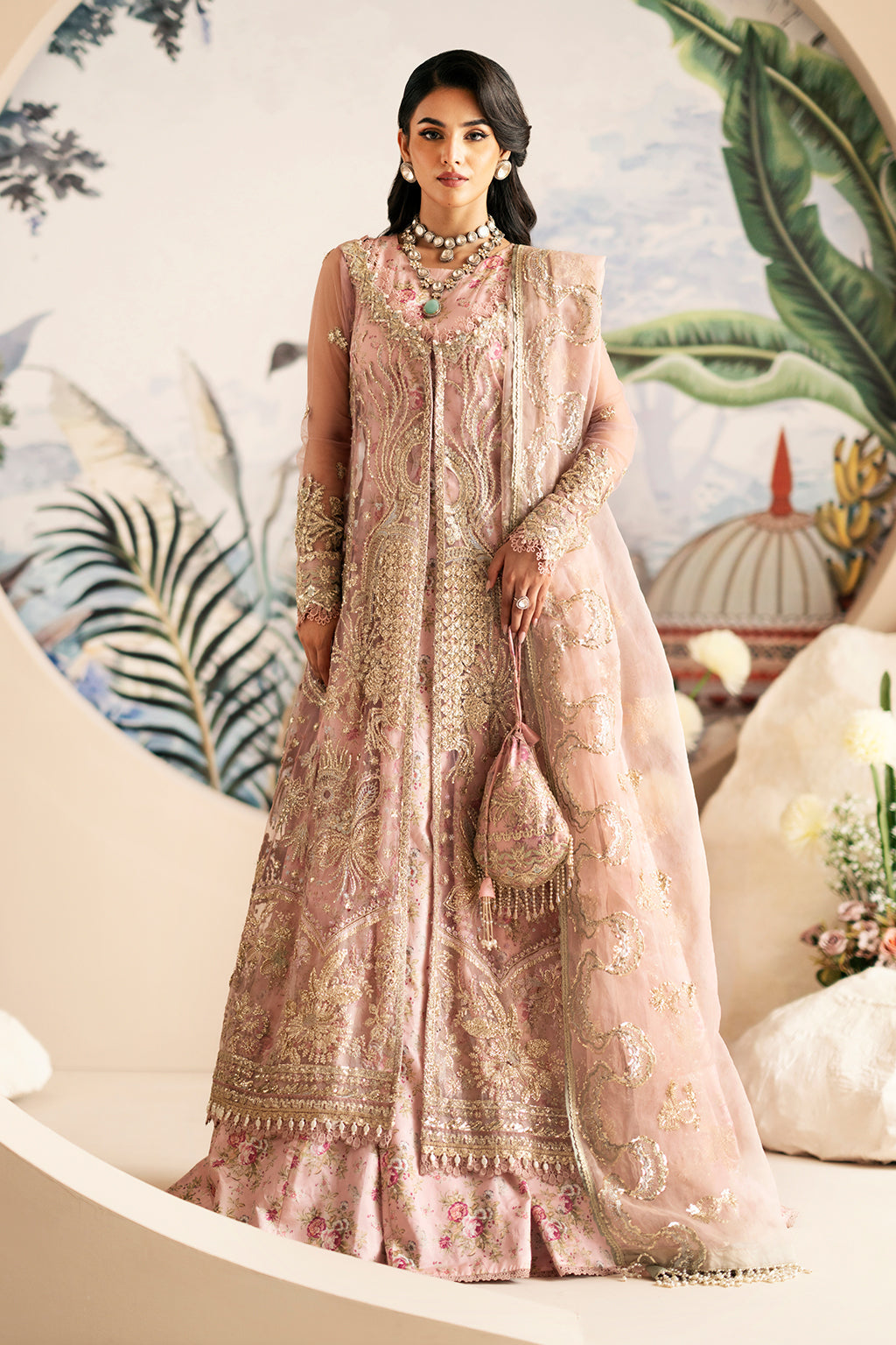 AJR Couture | Festive Formals 24 | Begonia - Official AJR Couture - Agha Fabrics UK
