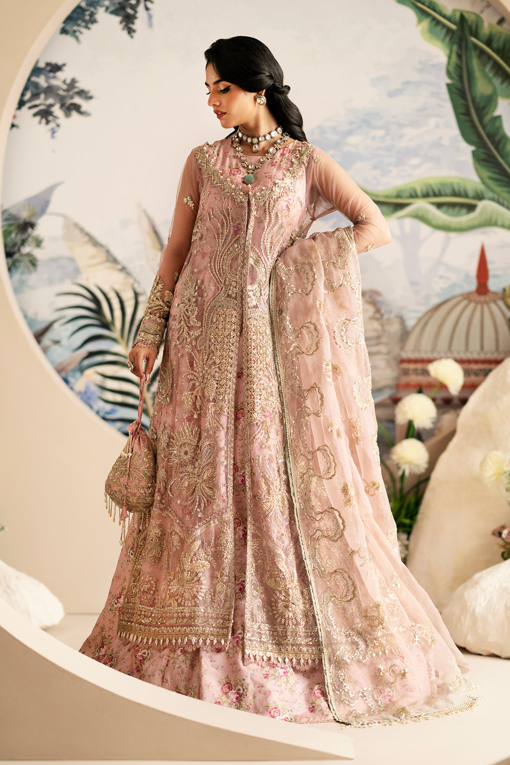 AJR Couture | Festive Formals 24 | Begonia - Official AJR Couture - Agha Fabrics UK