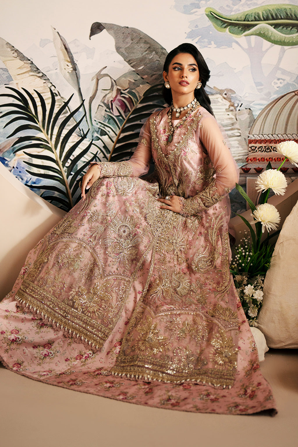 AJR Couture | Festive Formals 24 | Begonia - Official AJR Couture - Agha Fabrics UK