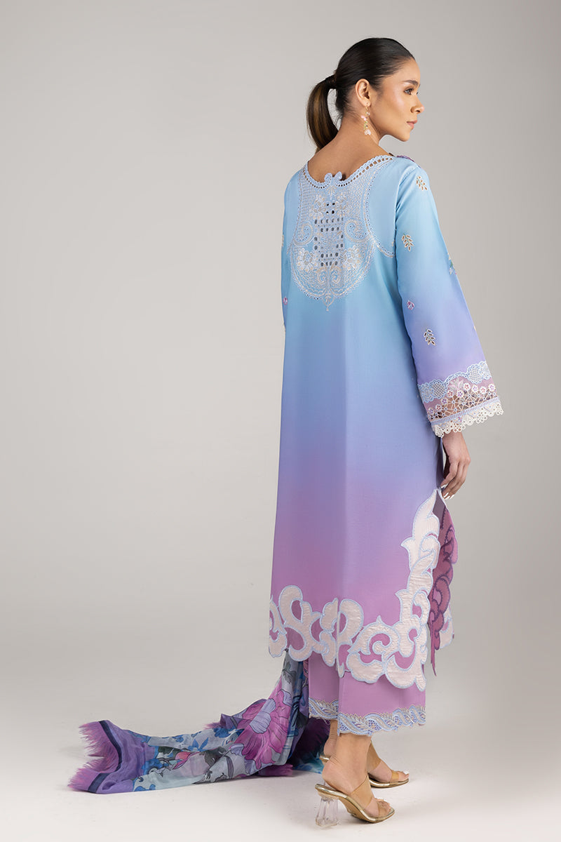 Mushq | Manaram Luxury Lawn 25 | Whispering Melody - Official Mushq - Agha Fabrics UK