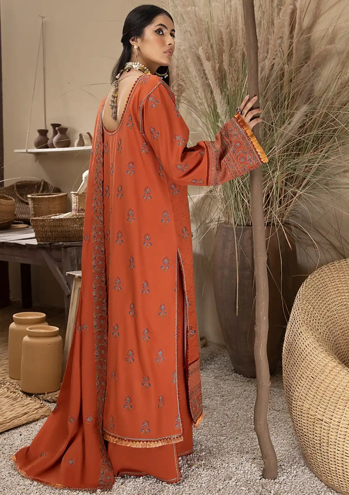 Winter Collection - Mahnur - Mehru - Cashmere Wool - MW#03 - Official Mahnur - Agha Fabrics UK