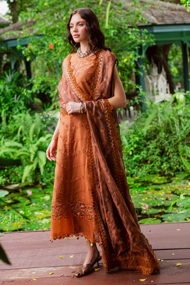 Marjjan | Bella Karandi 25 | MWK-37 A (RUST) - Official Marjjan - Agha Fabrics UK