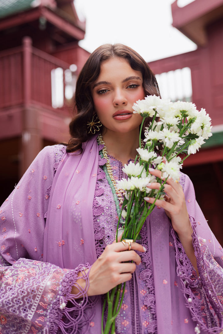 Marjjan | Bella Karandi 25 | MWK-41 A (LIGHT PURPLE) - Official Marjjan - Agha Fabrics UK