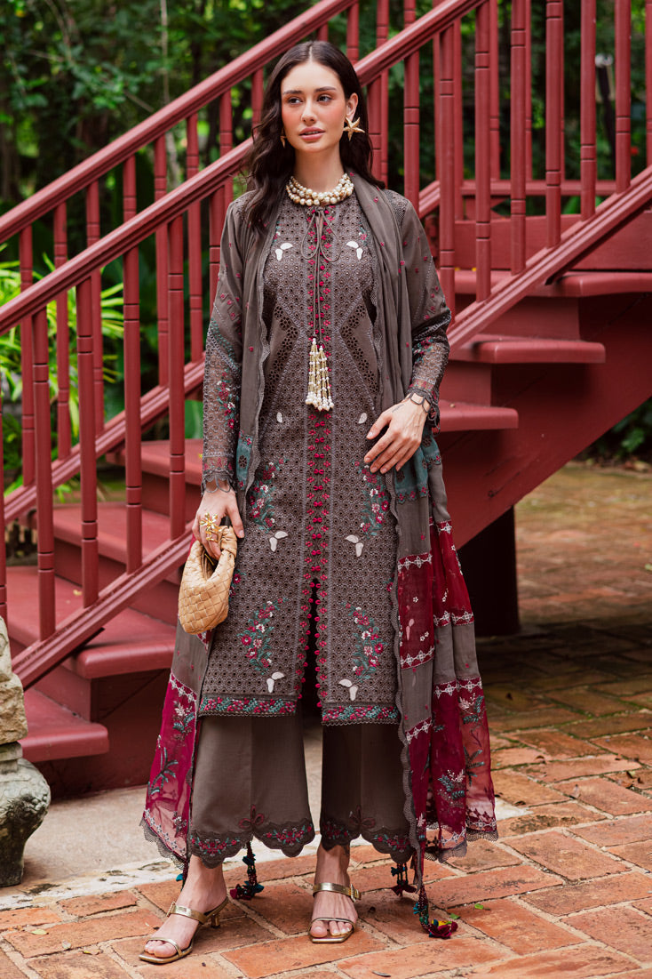 Marjjan | Bella Karandi 25 | MWK-41 B (GREY) - Official Marjjan - Agha Fabrics UK