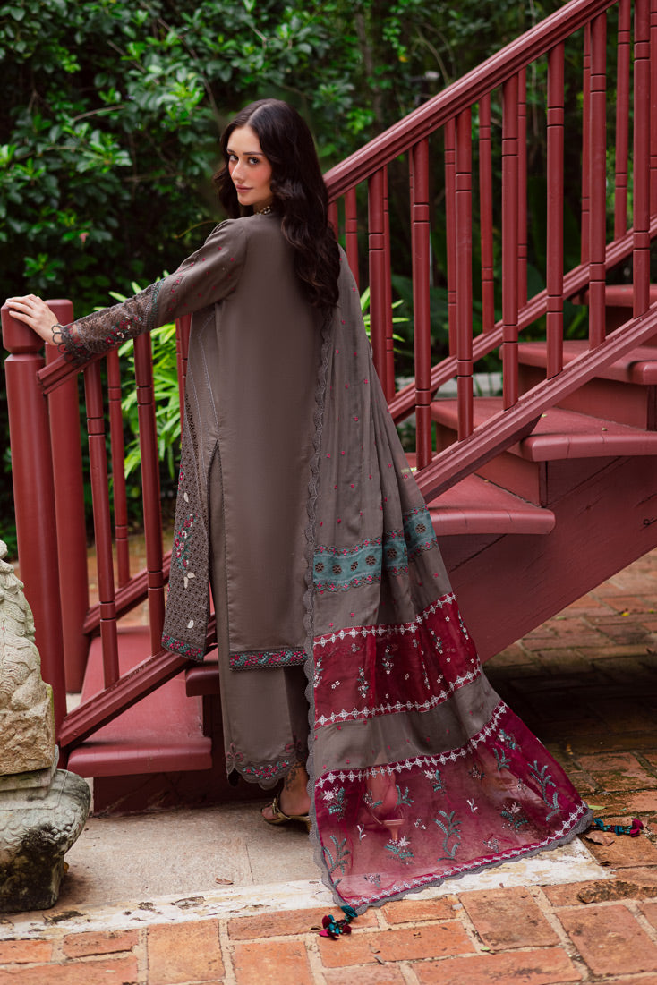 Marjjan | Bella Karandi 25 | MWK-41 B (GREY) - Official Marjjan - Agha Fabrics UK