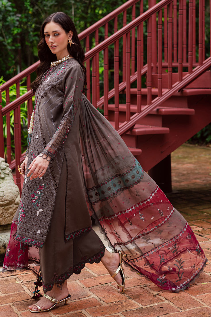 Marjjan | Bella Karandi 25 | MWK-41 B (GREY) - Official Marjjan - Agha Fabrics UK
