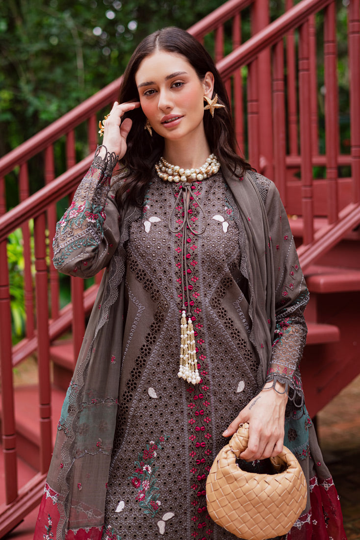 Marjjan | Bella Karandi 25 | MWK-41 B (GREY) - Official Marjjan - Agha Fabrics UK