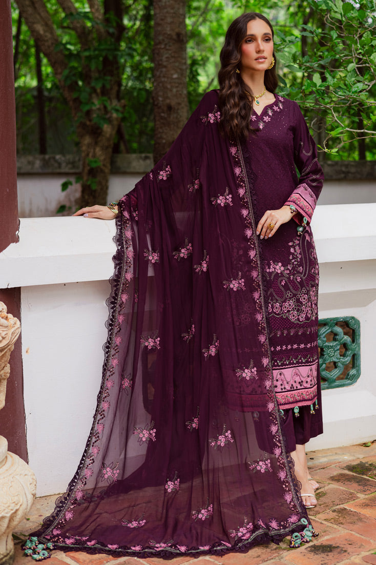 Marjjan | Bella Karandi 25 | MWK-42 B (MAGENTA) - Official Marjjan - Agha Fabrics UK