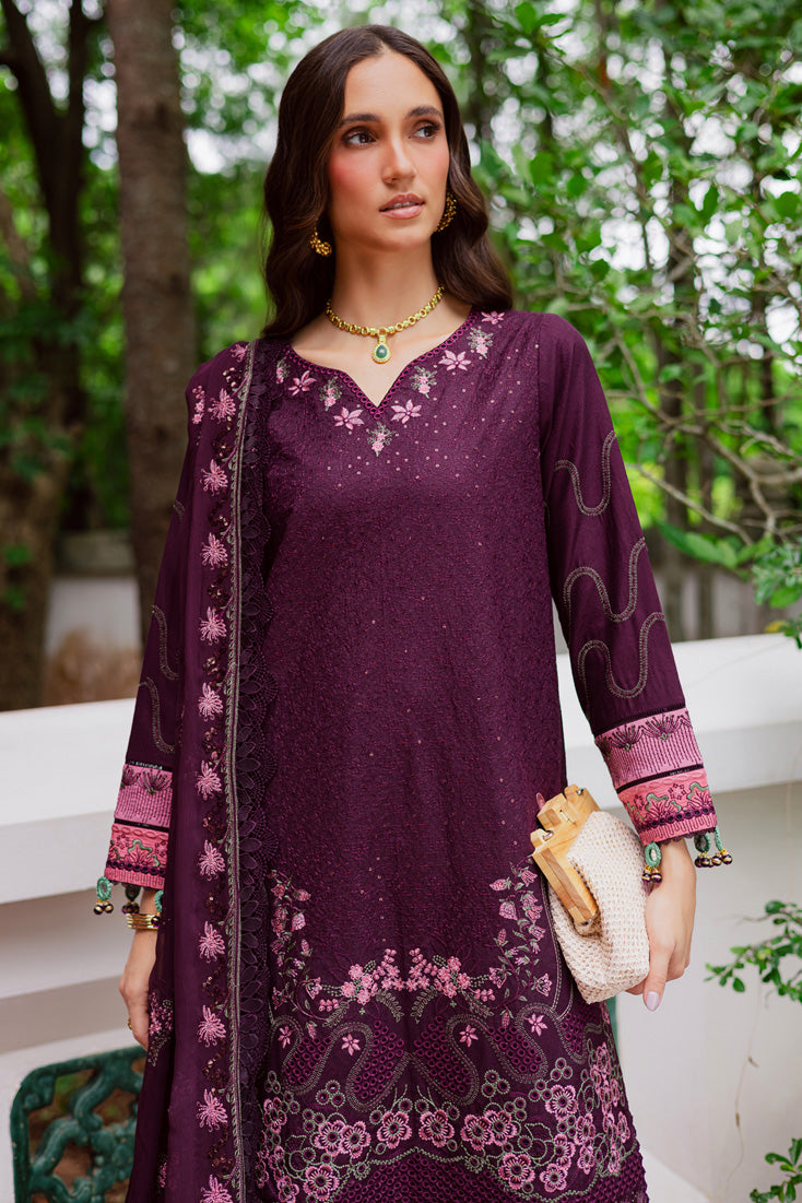 Marjjan | Bella Karandi 25 | MWK-42 B (MAGENTA) - Official Marjjan - Agha Fabrics UK