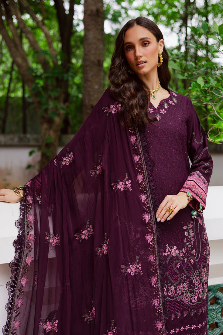 Marjjan | Bella Karandi 25 | MWK-42 B (MAGENTA) - Official Marjjan - Agha Fabrics UK