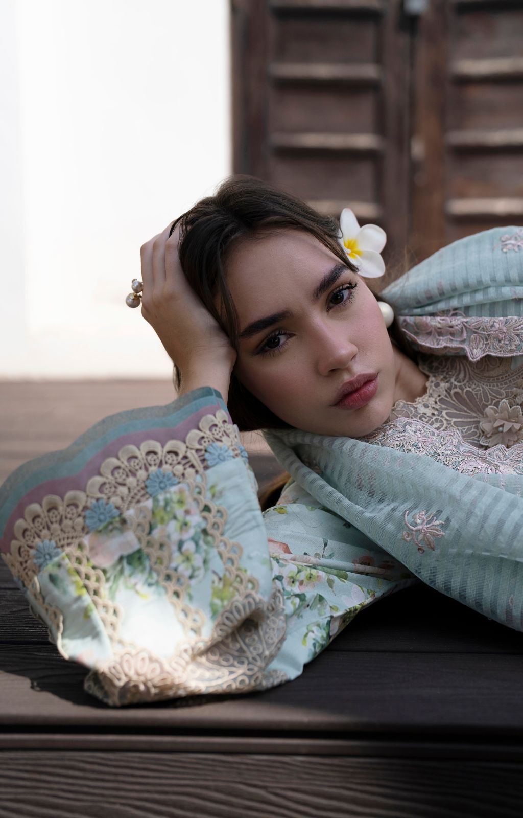 AJR Couture | Printakari Lawn 25 | Myrtle - Official AJR Couture - Agha Fabrics UK