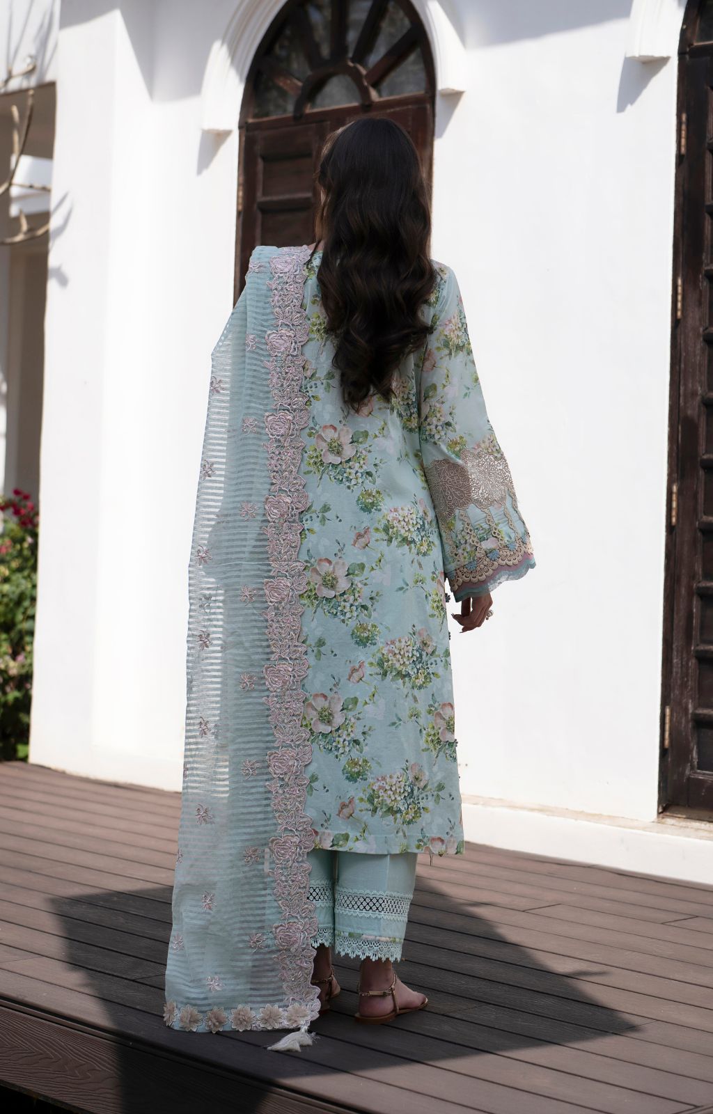 AJR Couture | Printakari Lawn 25 | Myrtle - Official AJR Couture - Agha Fabrics UK