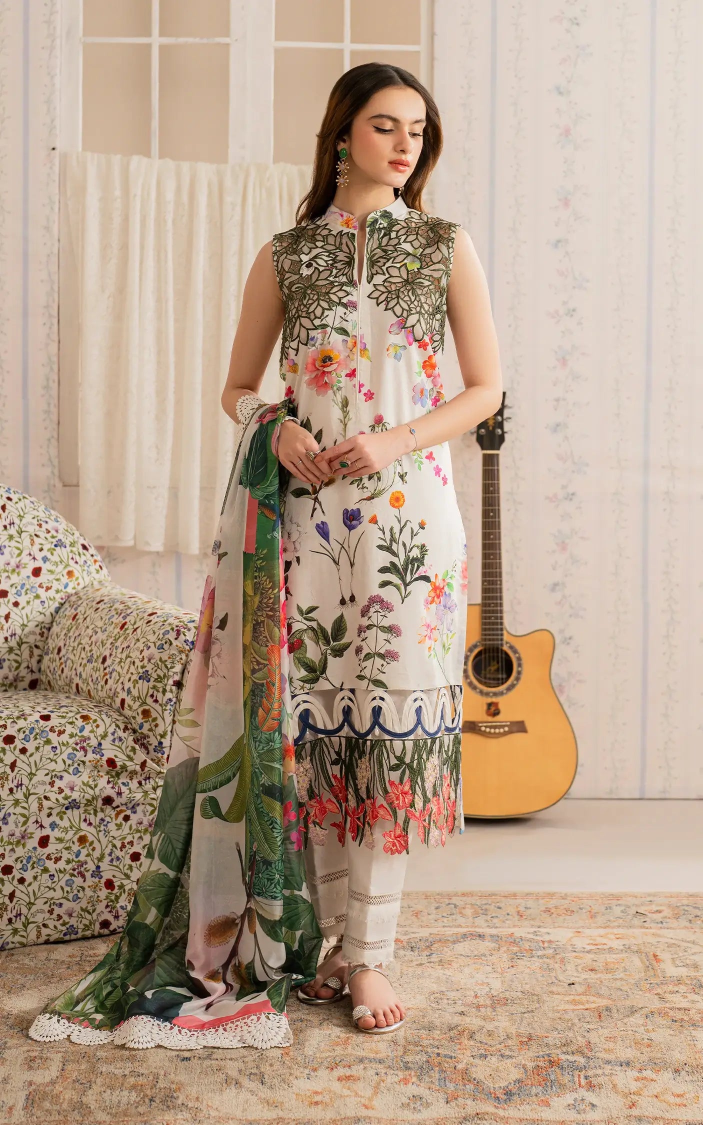 Asifa and Nabeel | Meraki Vintage 25 | Mahgul (MVL25-16) -  Asifa and Nabeel Ladies Clothes - Original Designer Dress - House of Maryam