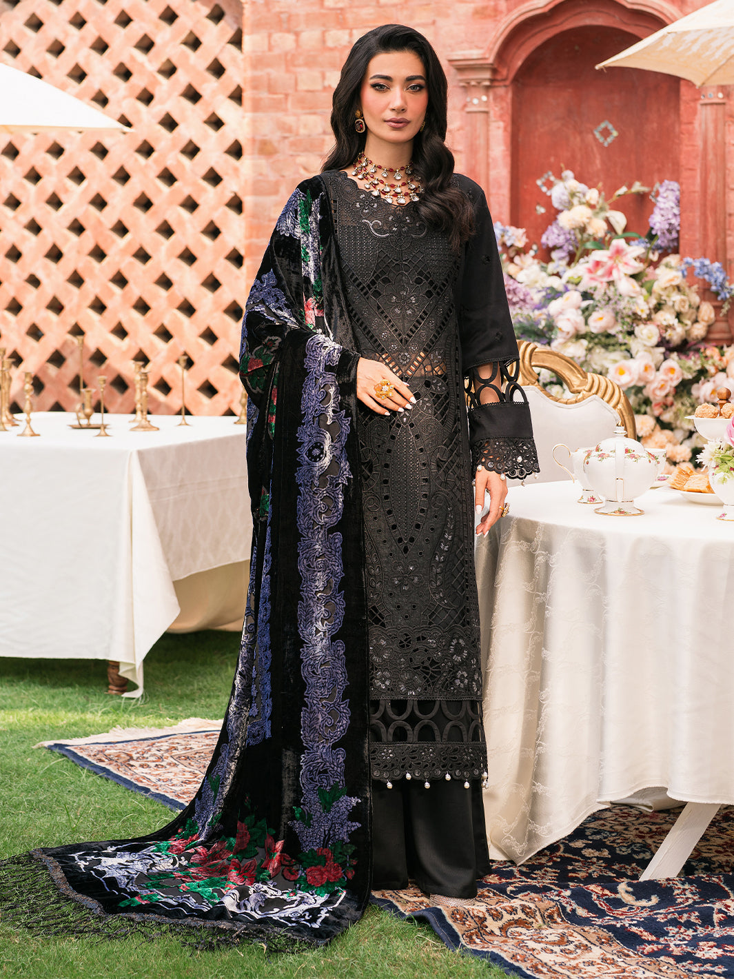 Mahnur | Nazakat Luxury Winter | LUMI - Official Mahnur - Agha Fabrics UK