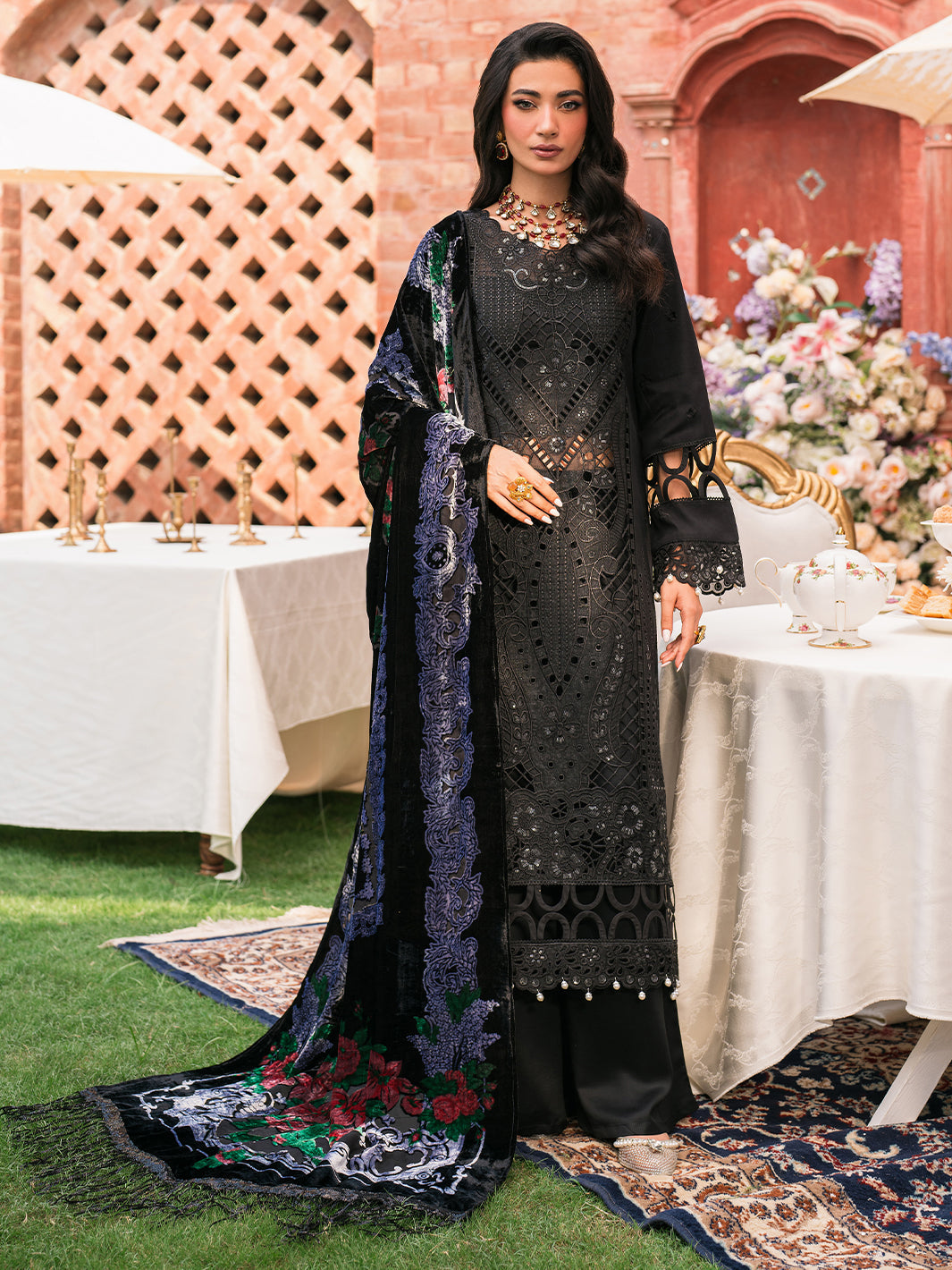 Mahnur | Nazakat Luxury Winter | LUMI - Official Mahnur - Agha Fabrics UK