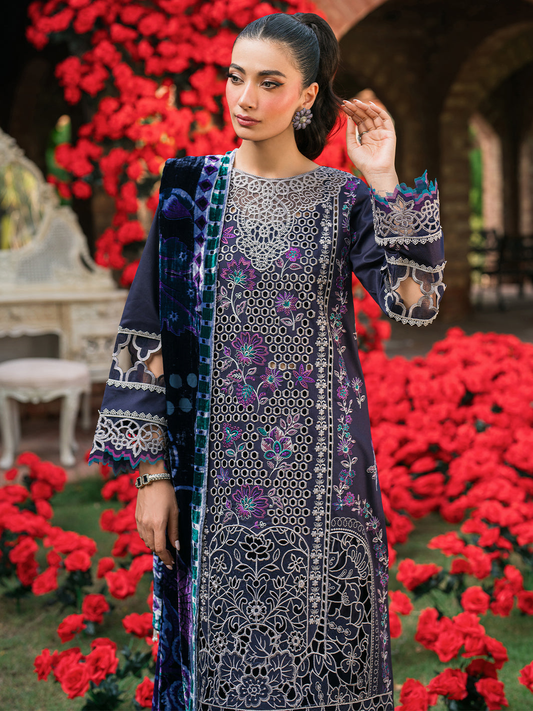 Mahnur | Nazakat Luxury Winter | MIRA - Official Mahnur - Agha Fabrics UK