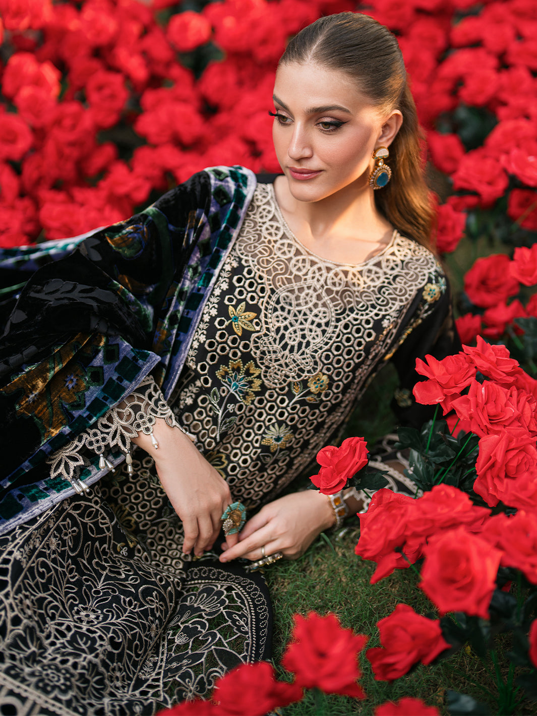 Mahnur | Nazakat Luxury Winter | NYRA - Official Mahnur - Agha Fabrics UK