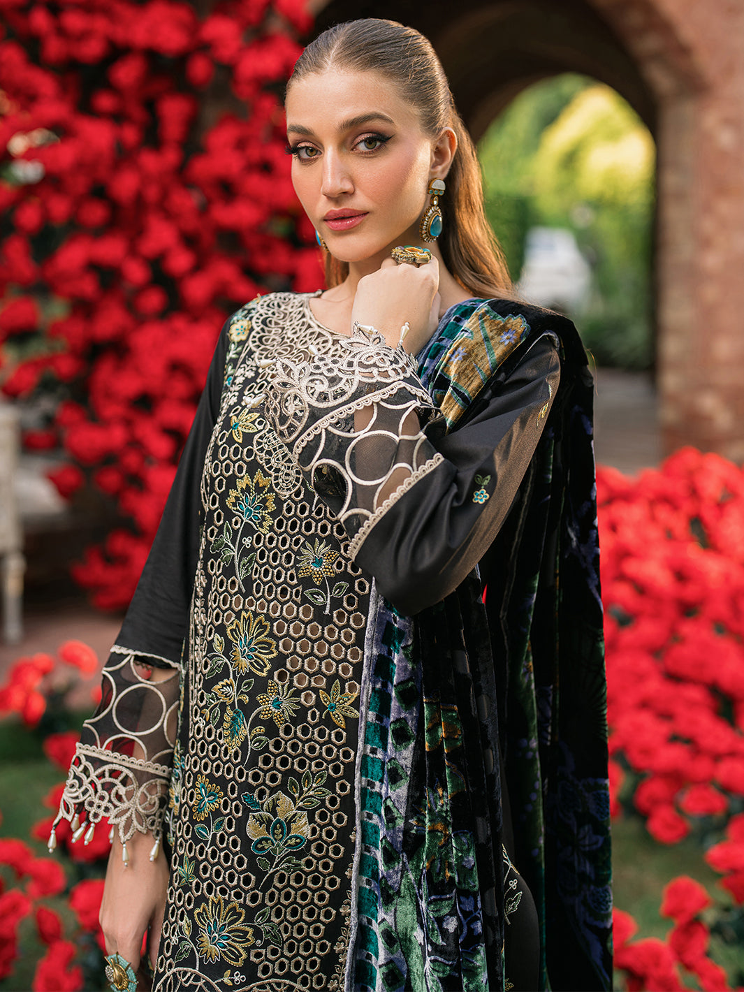 Mahnur | Nazakat Luxury Winter | NYRA - Official Mahnur - Agha Fabrics UK