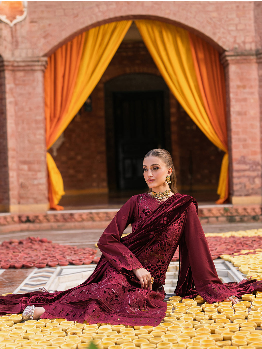 Mahnur | Nazakat Luxury Winter | REINA - Official Mahnur - Agha Fabrics UK