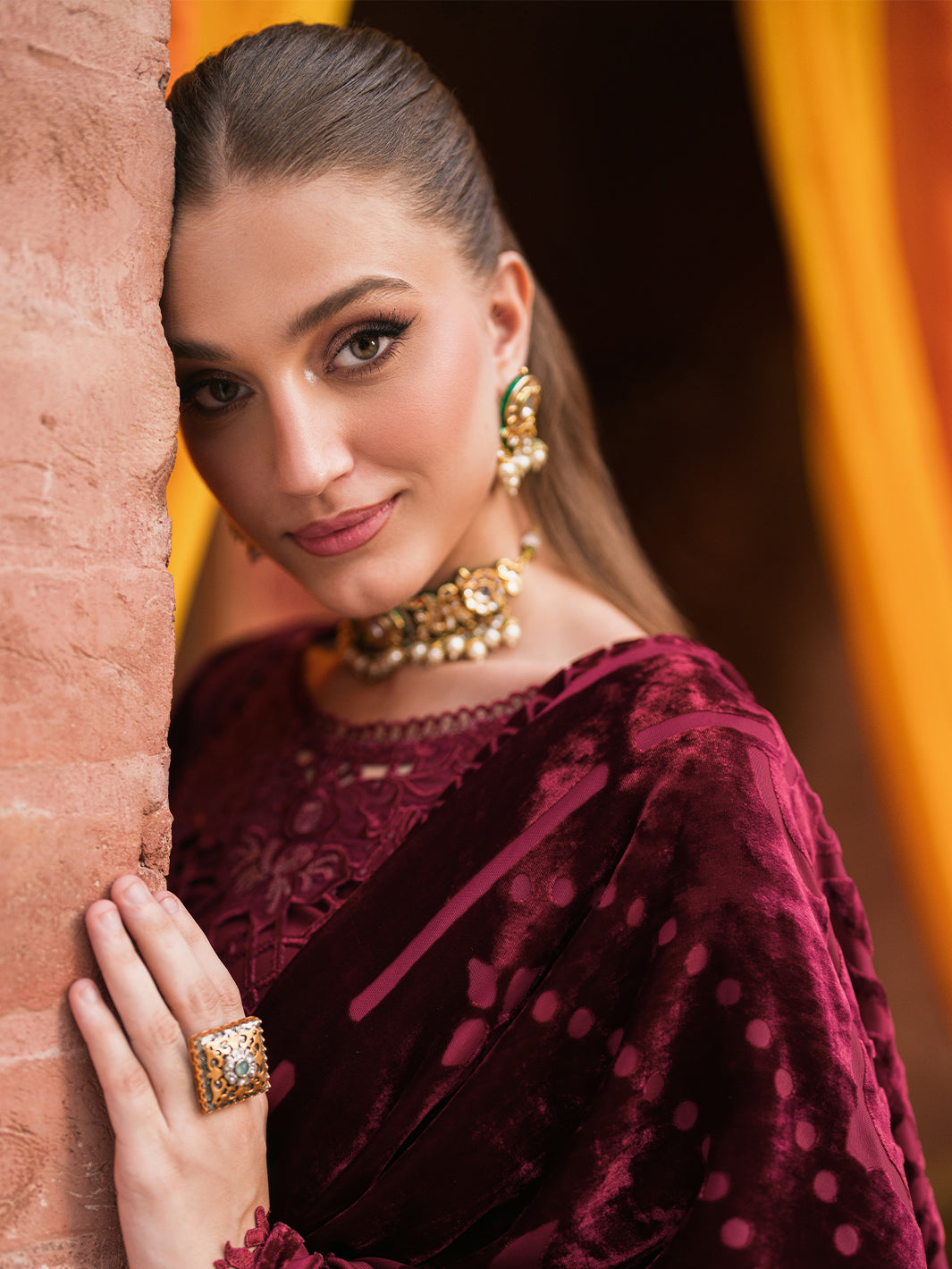 Mahnur | Nazakat Luxury Winter | REINA - Official Mahnur - Agha Fabrics UK