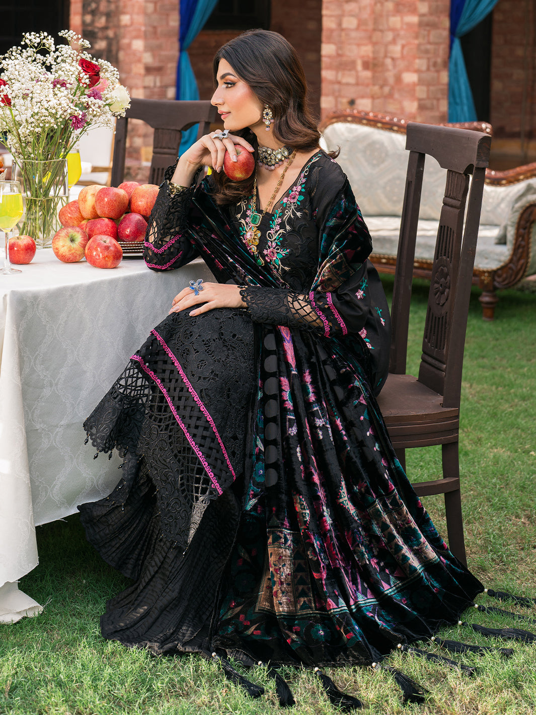 Mahnur | Nazakat Luxury Winter | TALIA - Official Mahnur - Agha Fabrics UK