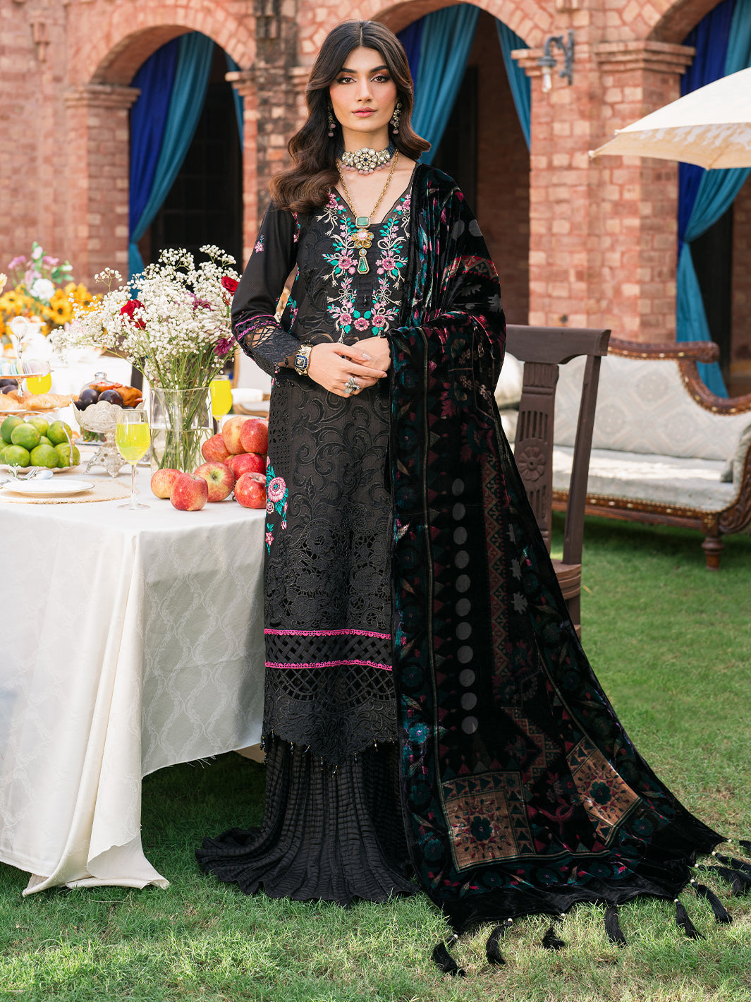 Mahnur | Nazakat Luxury Winter | TALIA - Official Mahnur - Agha Fabrics UK