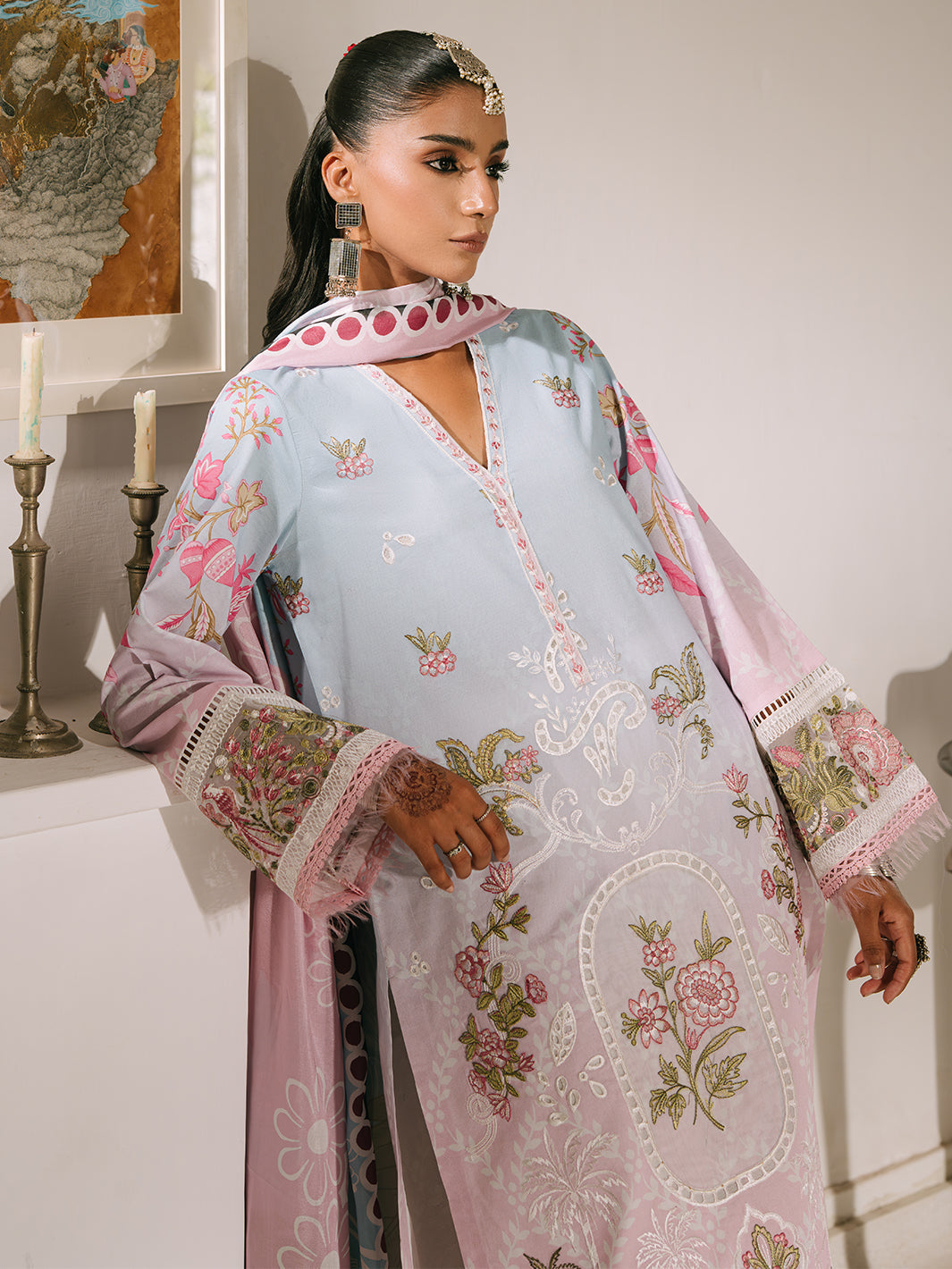 Mahnur | Shanaya Luxury Lawn 25 | Abeer
