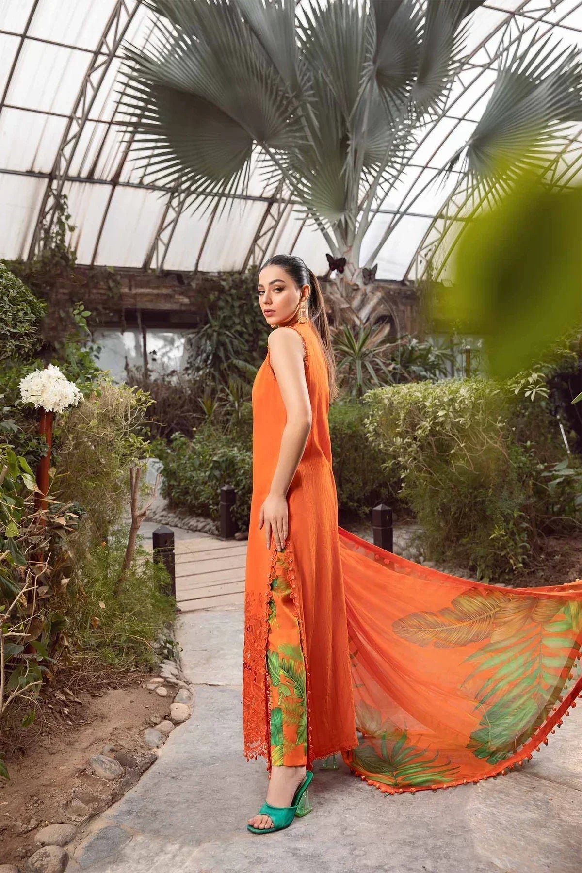 Maria B | M Prints Spring 24 | MPT-2101-A -  Maria B Luxury -  Agha Fabrics