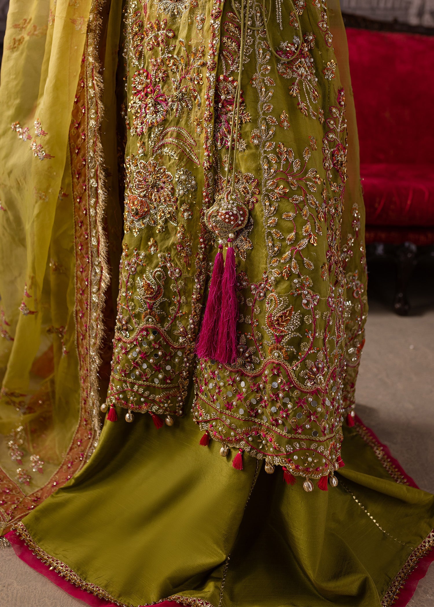 Maria Osama Khan | Mystara Wedding Festive | Noir