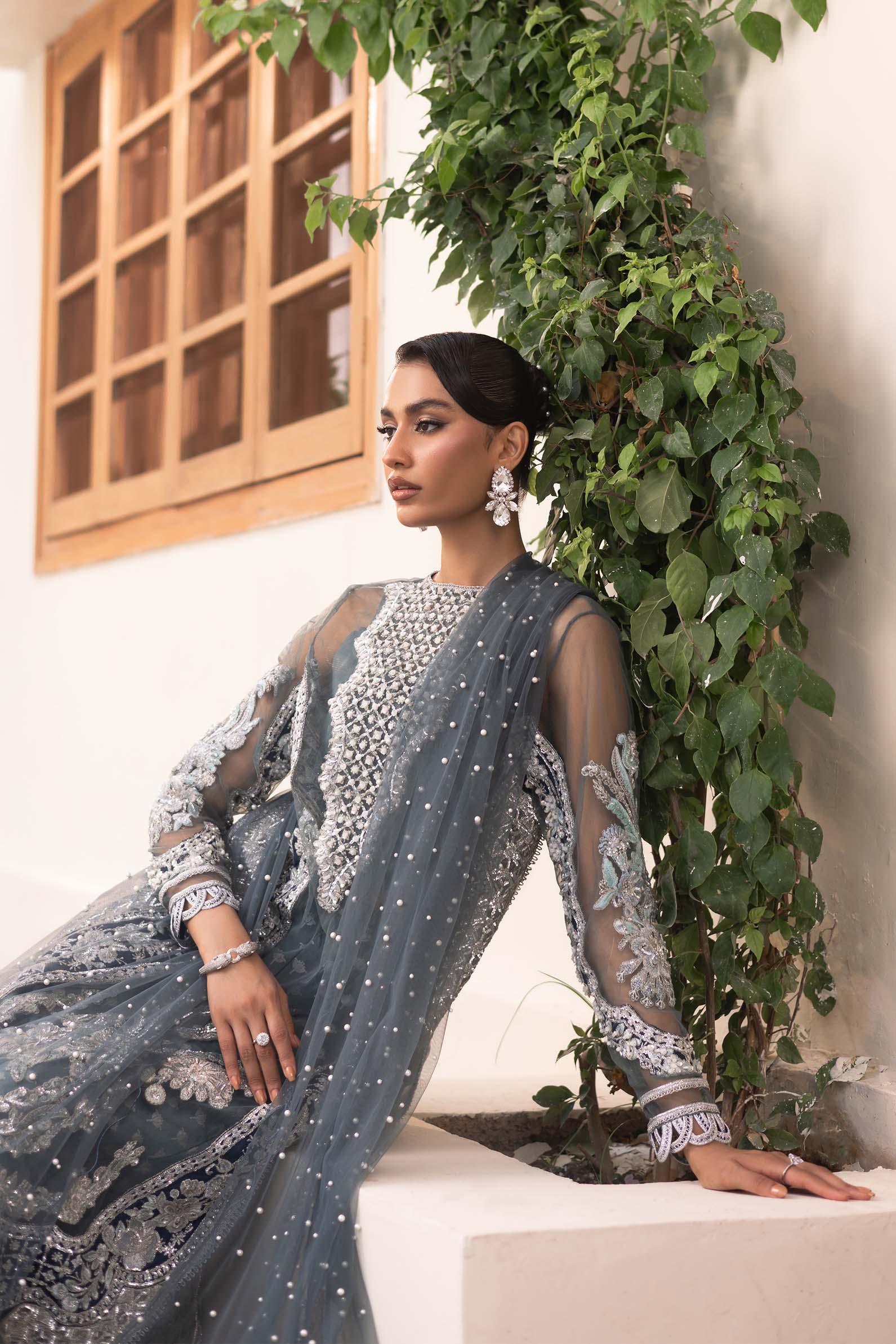 Maryam Hussain | Marwa Luxury Formals 24 | Zari - Official Maryam Hussain - Agha Fabrics UK