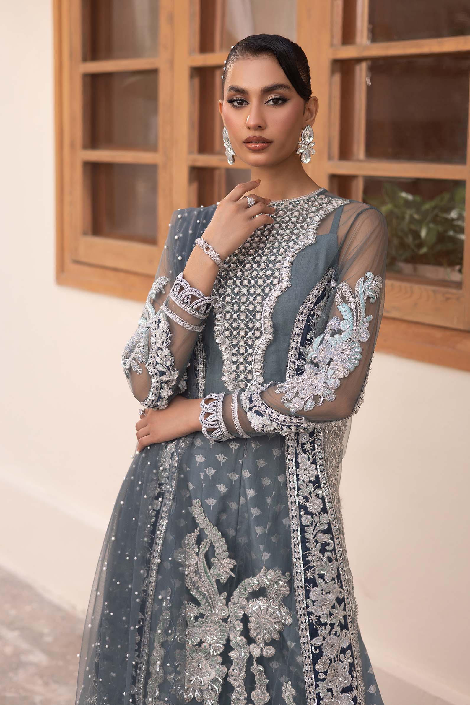Maryam Hussain | Marwa Luxury Formals 24 | Zari - Official Maryam Hussain - Agha Fabrics UK