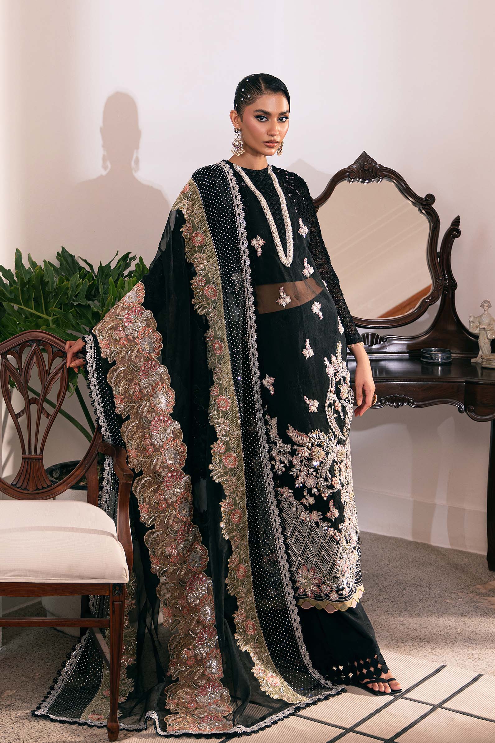 Maryam Hussain | Marwa Luxury Formals 24 | Sitara - Official Maryam Hussain - Agha Fabrics UK