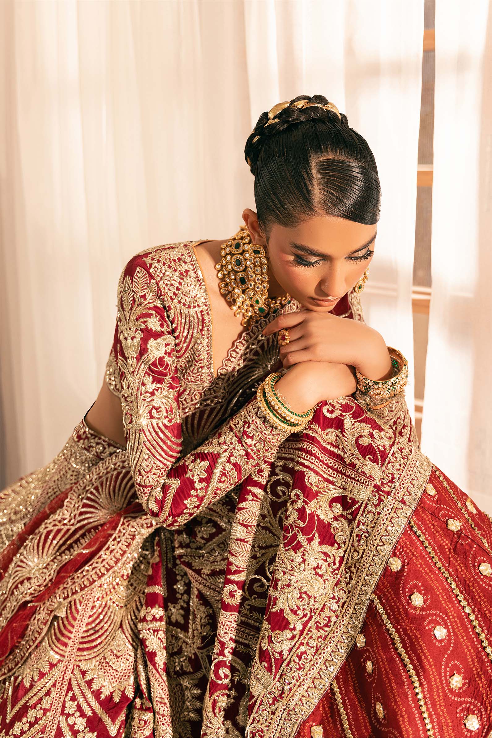 Maryam Hussain | Marwa Luxury Formals 24 | Moorni - Official Maryam Hussain - Agha Fabrics UK