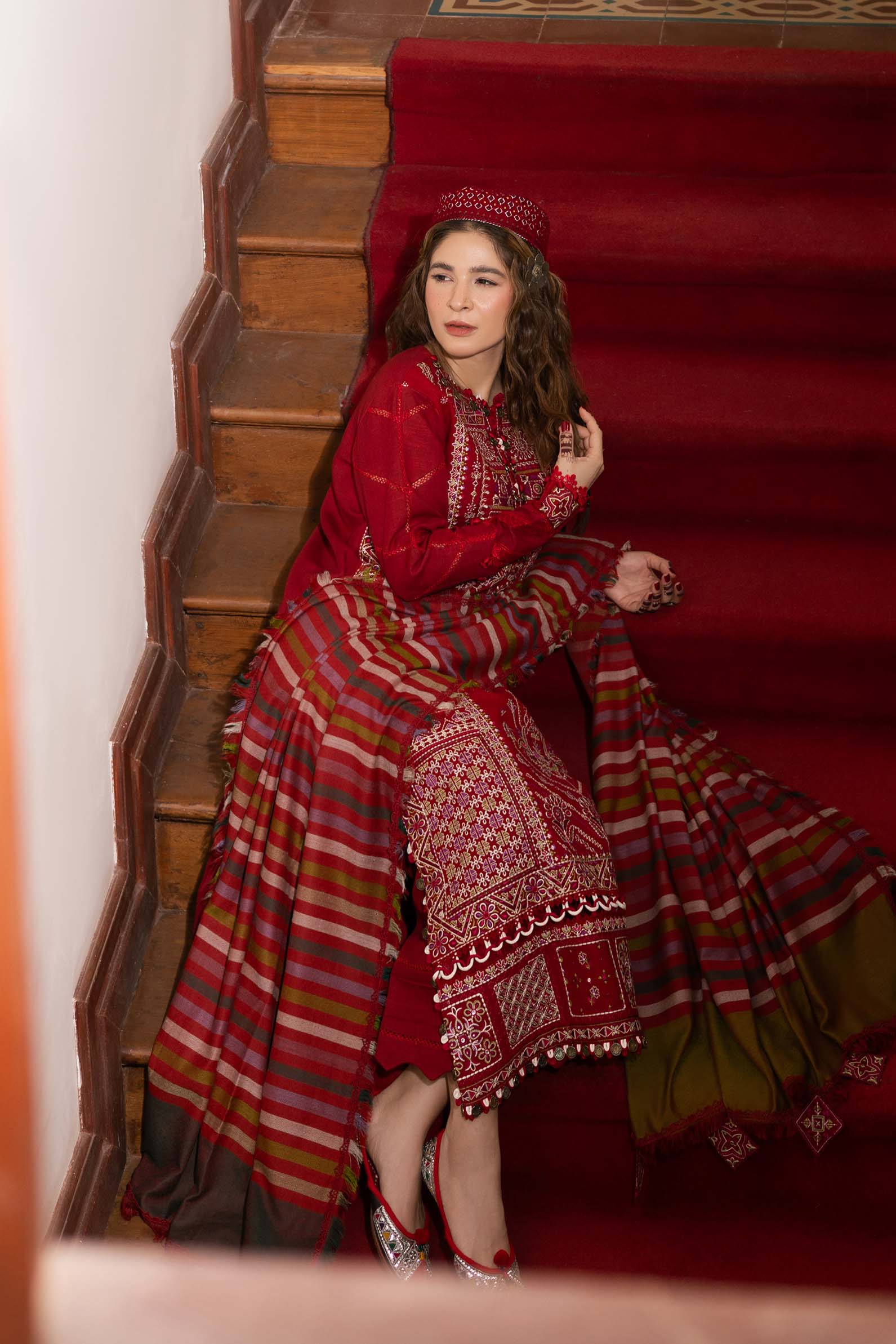 Maryam Hussain | Silk Edit | Rose - Official Maryam Hussain - Agha Fabrics UK