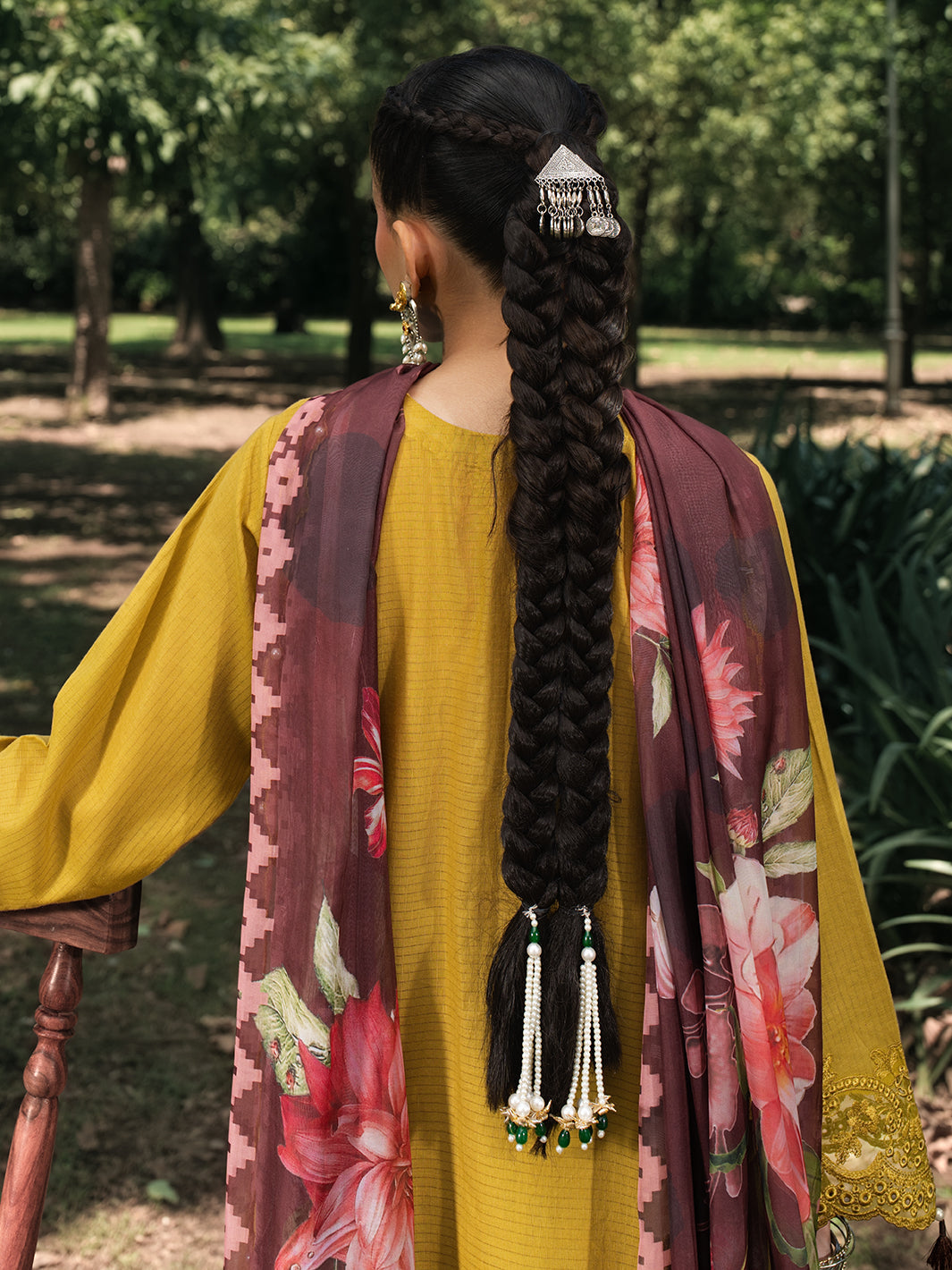 Hemstitch | The Garden Lawn | Matcha