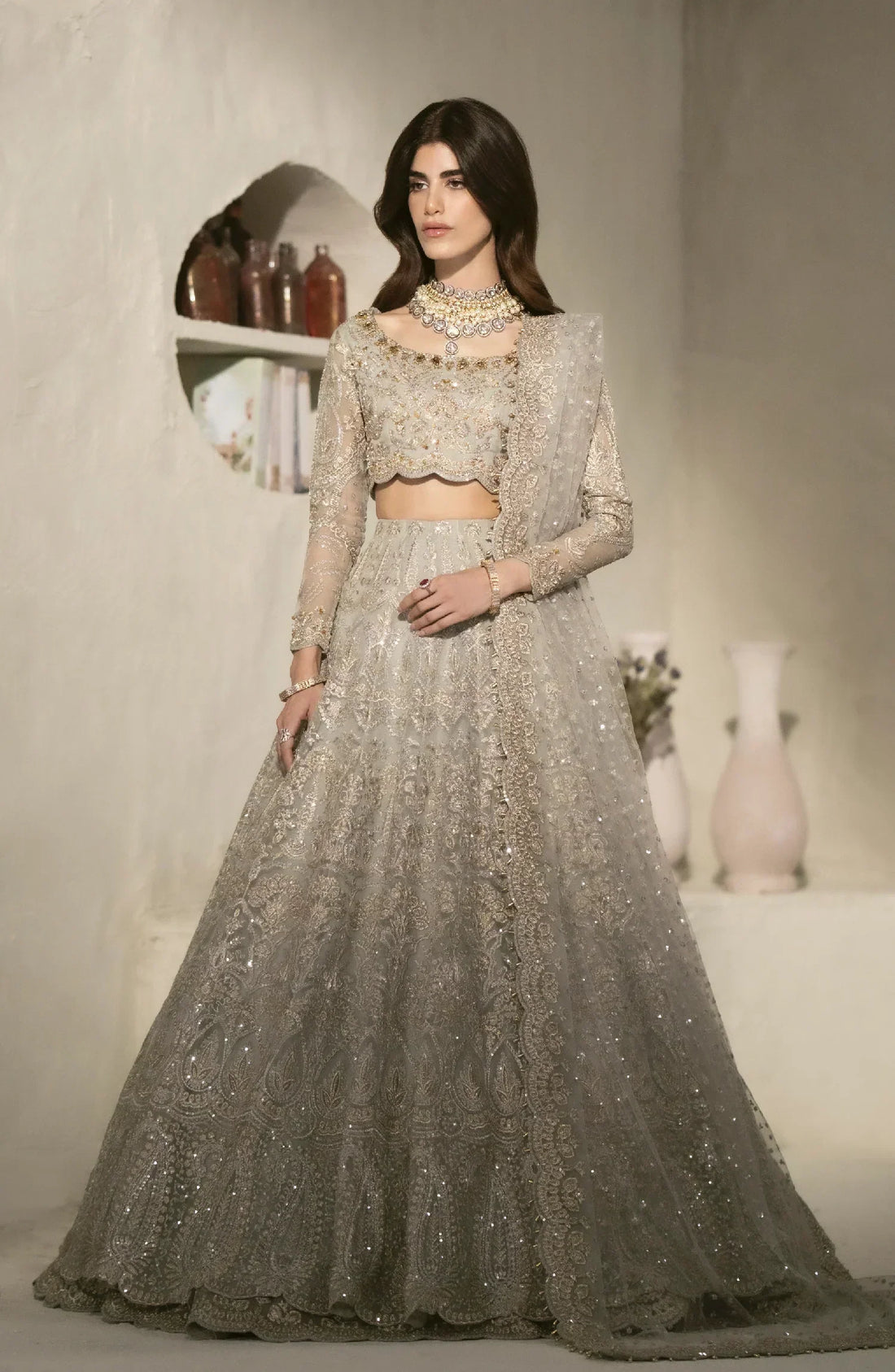 Maryum N Maria | Mehr o Maah Bridals | MW23-533-Feme -  Maryum N Maria Bridal -  Agha Fabrics